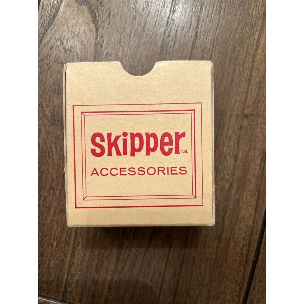 Vintage Skipper Barbie Doll Case Drawer Cardboard Accessories Box 1960's 1964